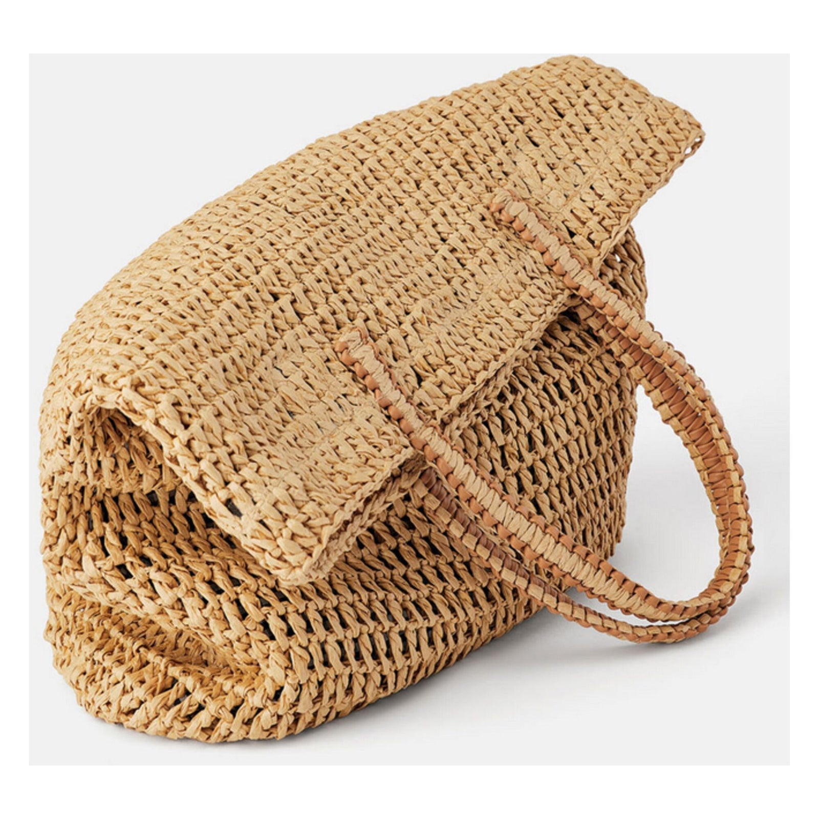 Premium Straw Tote "Ibiza" | Zevvo
