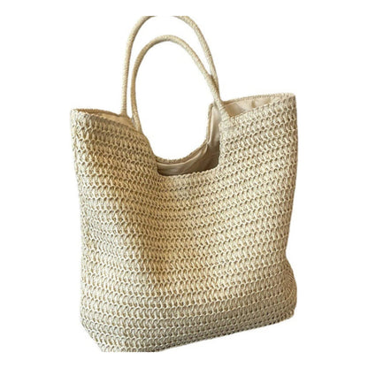 Large Capacity Straw Tote "Mallorca"