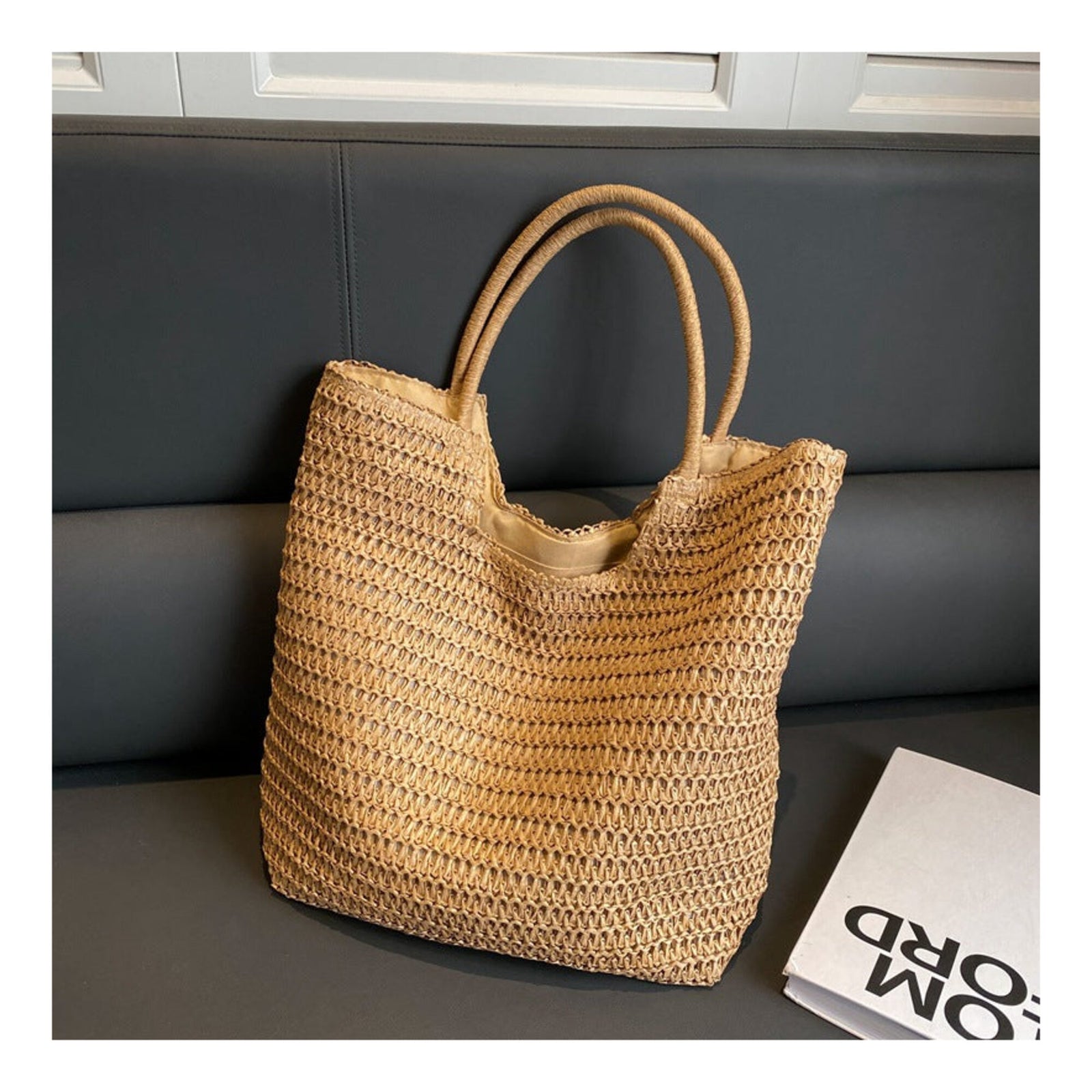 Großer Stroh-Shopper "Mallorca" | Zevvo