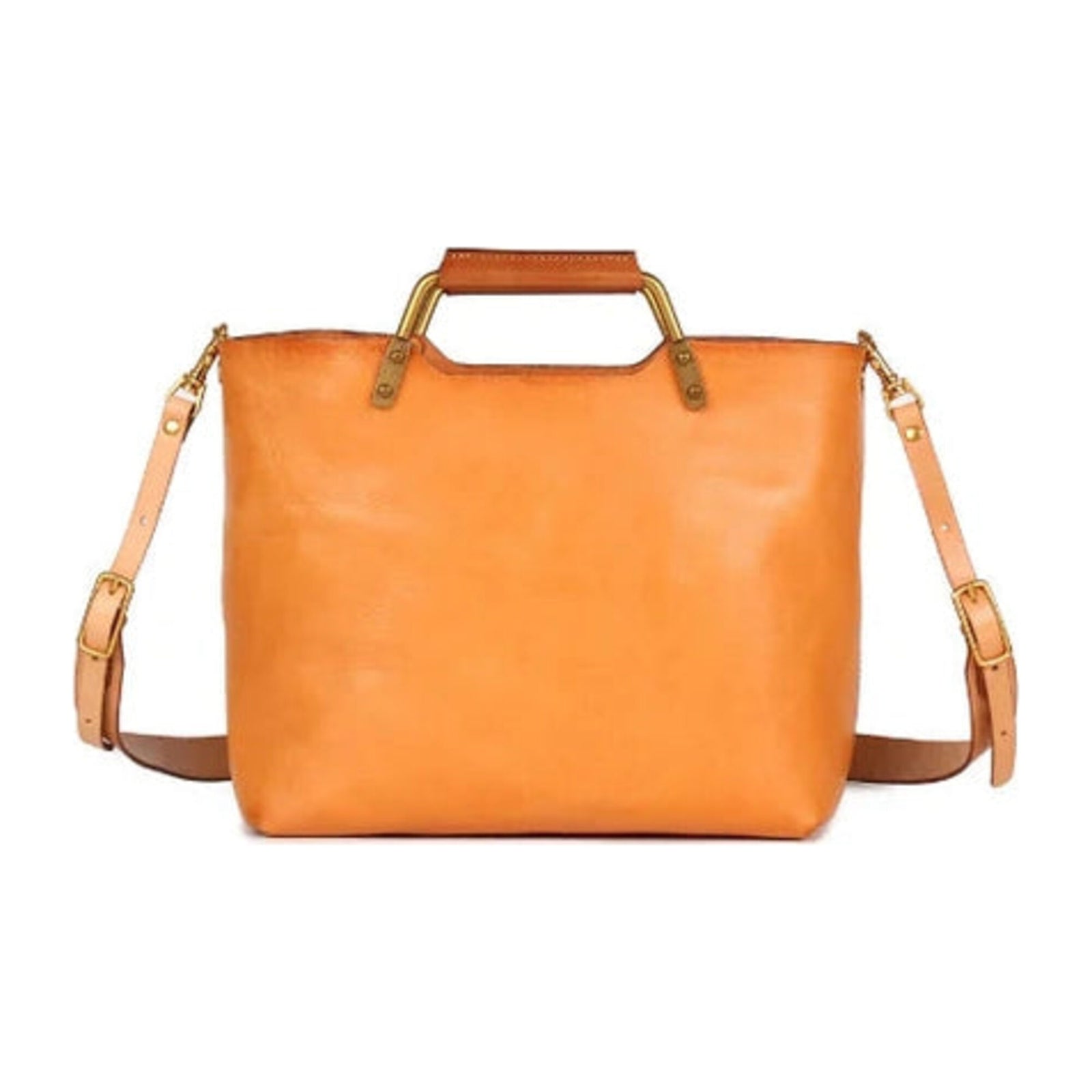 Layered Leather Handbag