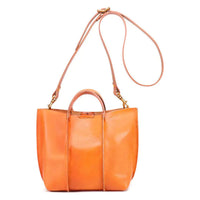 Layered Leather Handbag