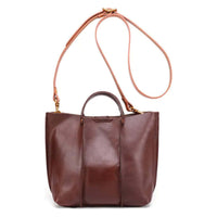Layered Leather Handbag