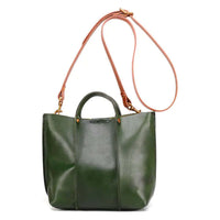 Layered Leather Handbag