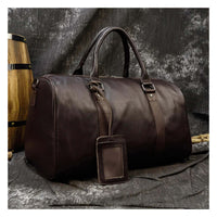 Leather Business Travel Bag