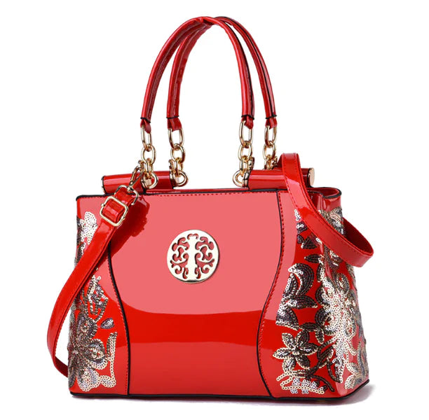 Women's Patent Leather Handbag