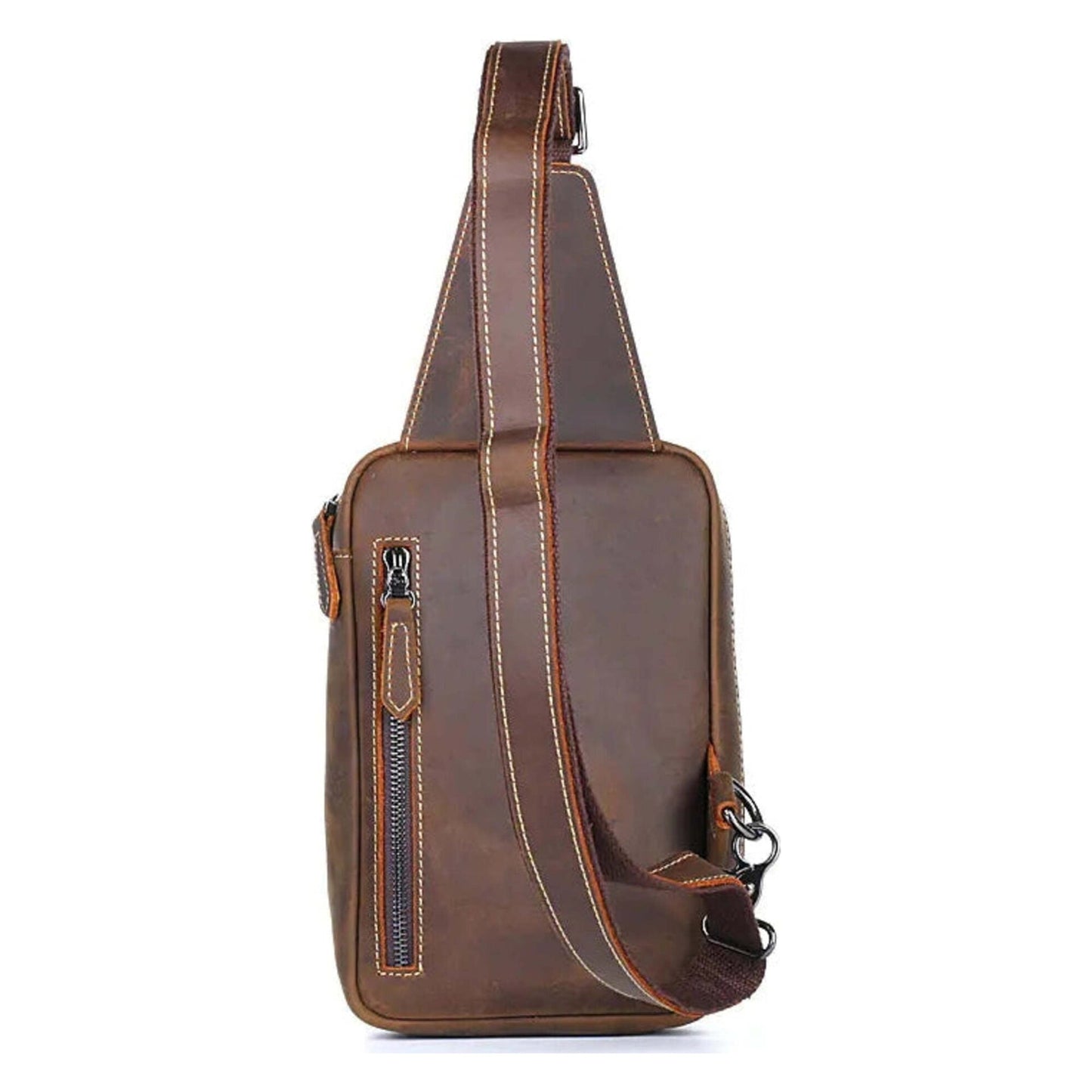 Men's Genuine Leather Crossbody Bag