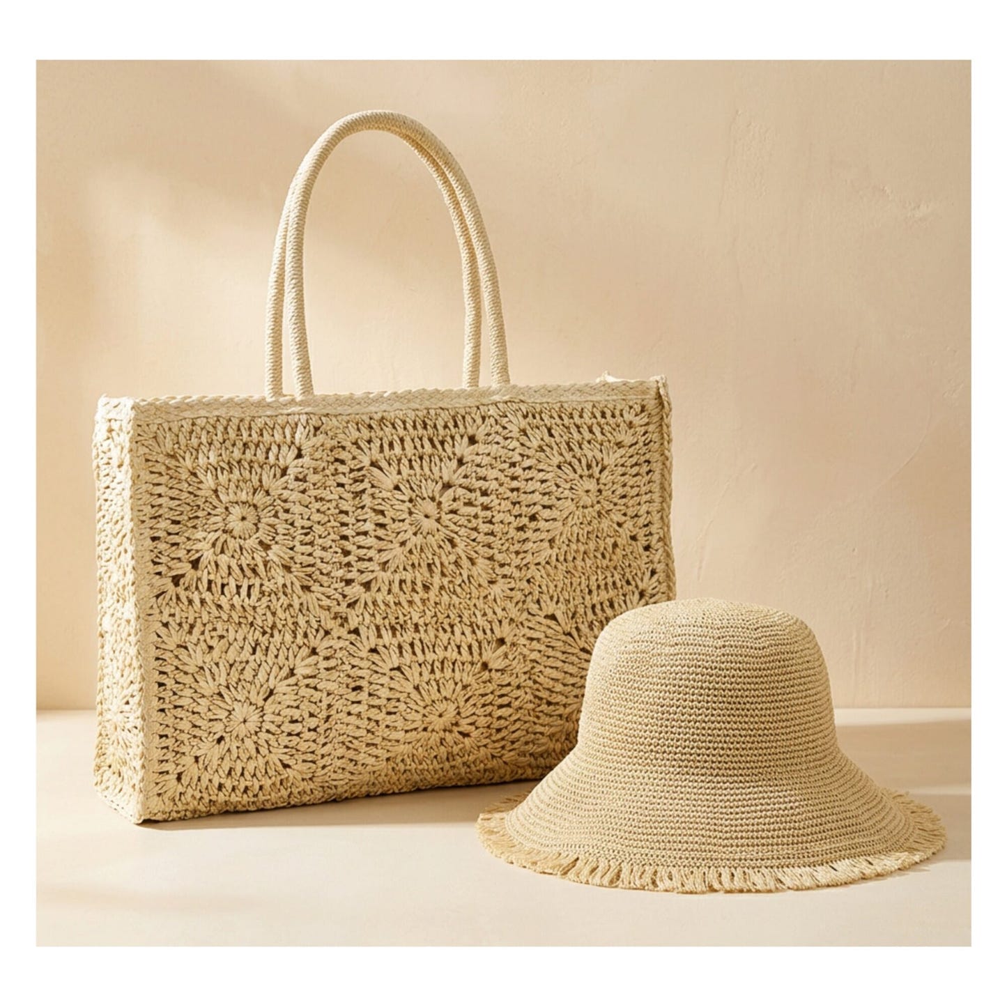 The Ultimate Summer Essentials Bundle: Hat & Tote Duo