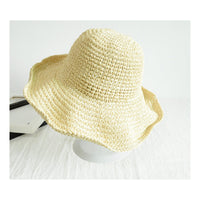 Foldable Embroidered Sun Hat "Monaco"