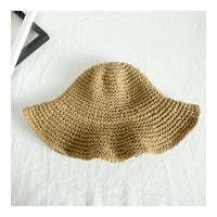 Foldable Embroidered Sun Hat "Monaco"