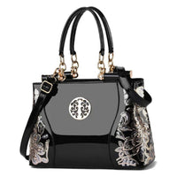 Women's Patent Leather Handbag