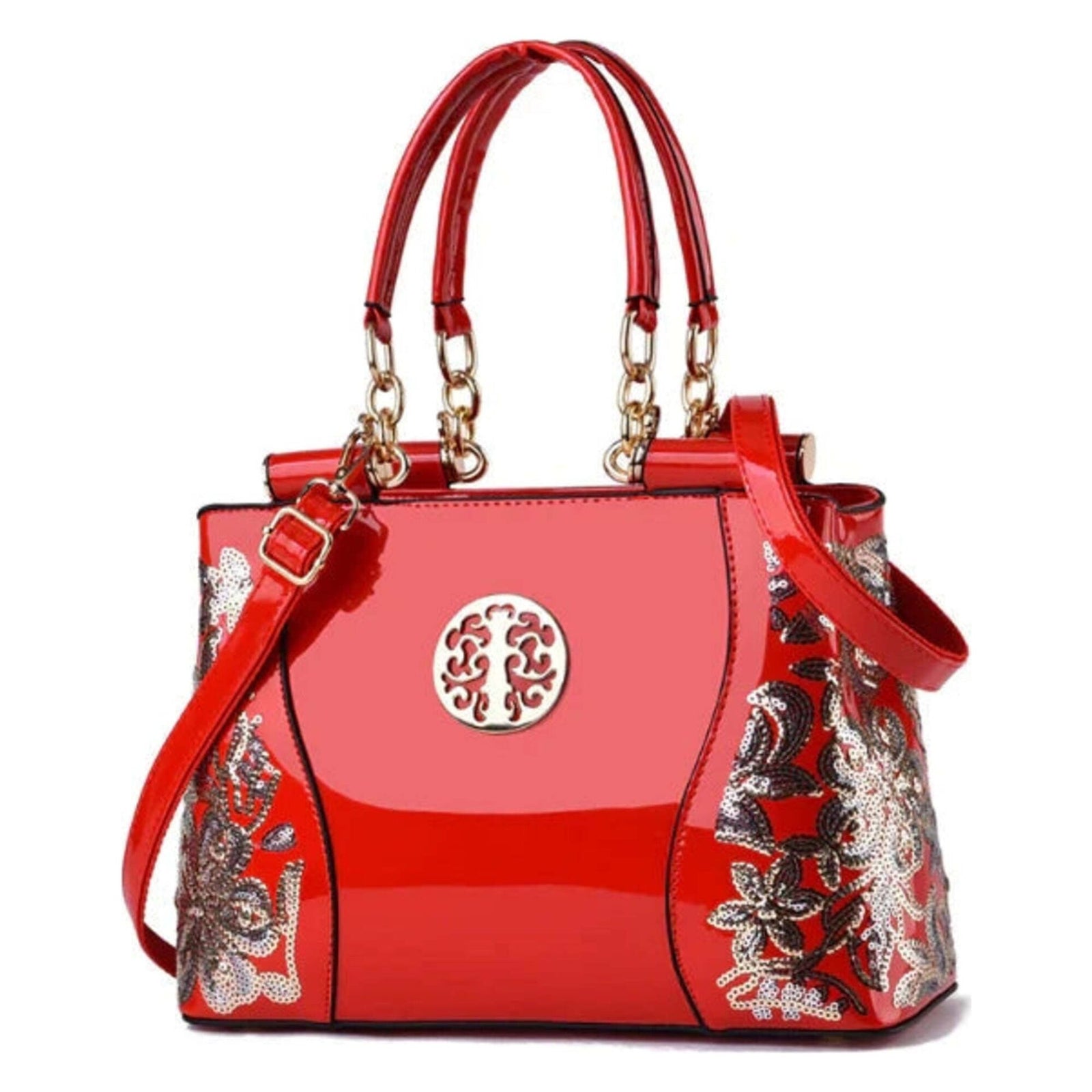 Women's Patent Leather Handbag