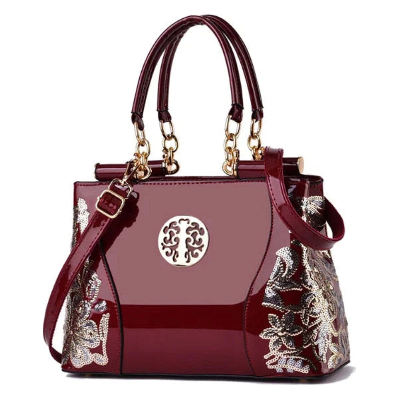 Women's Patent Leather Handbag