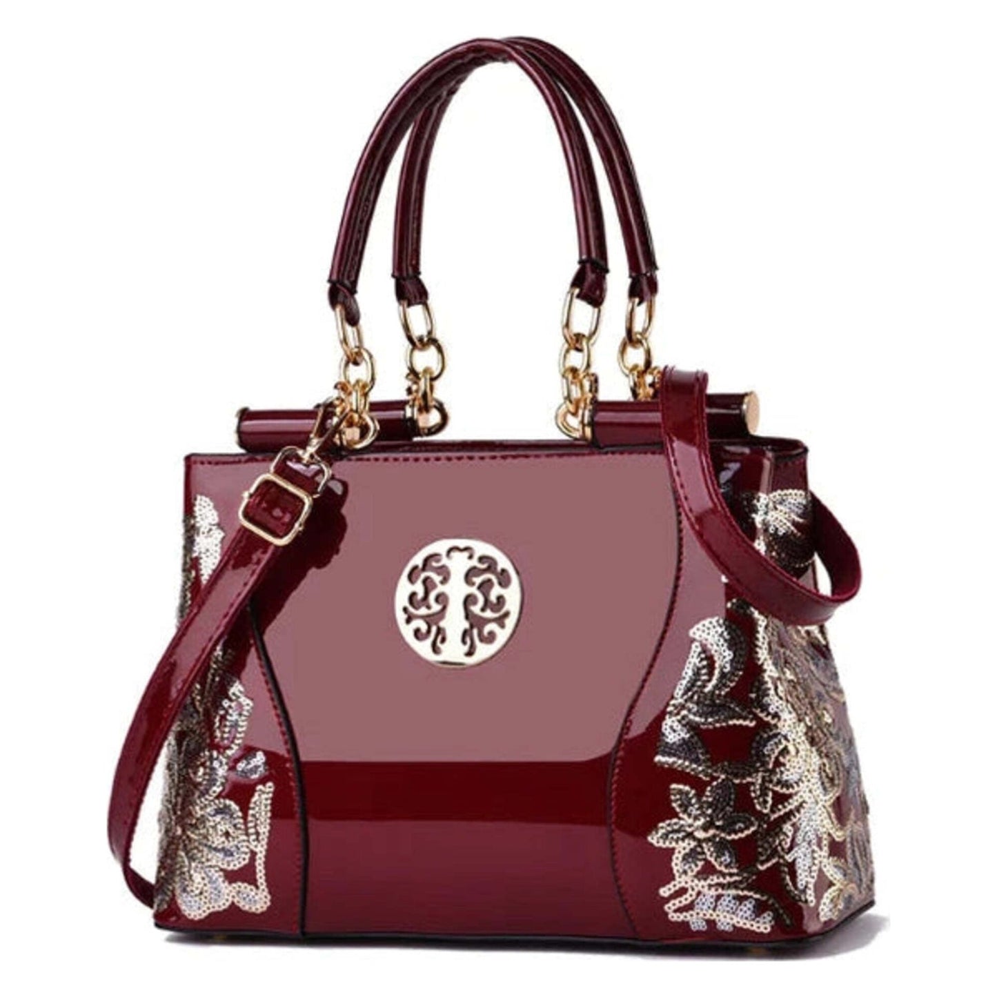 Women's Patent Leather Handbag
