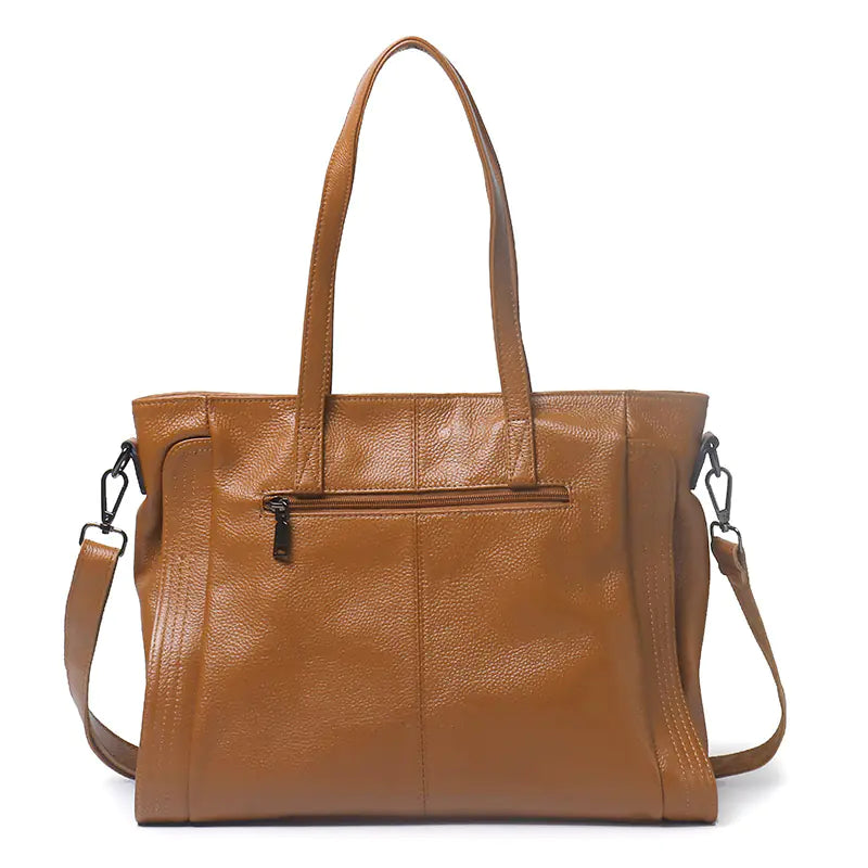 Fashionable Leather Women's Tote and Crossbody Bag